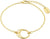 Bracelet with twisted charm - s.Oliver Jewelry Model: 2037824