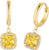 Hoop earrings with stone pendant - s.Oliver Jewelry Model: 2037831