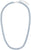 Curb chain necklace with blue enamel, s.Oliver, Model 2037972