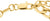 Figaro bracelet gold - s.Oliver Jewelry Model: 2038009
