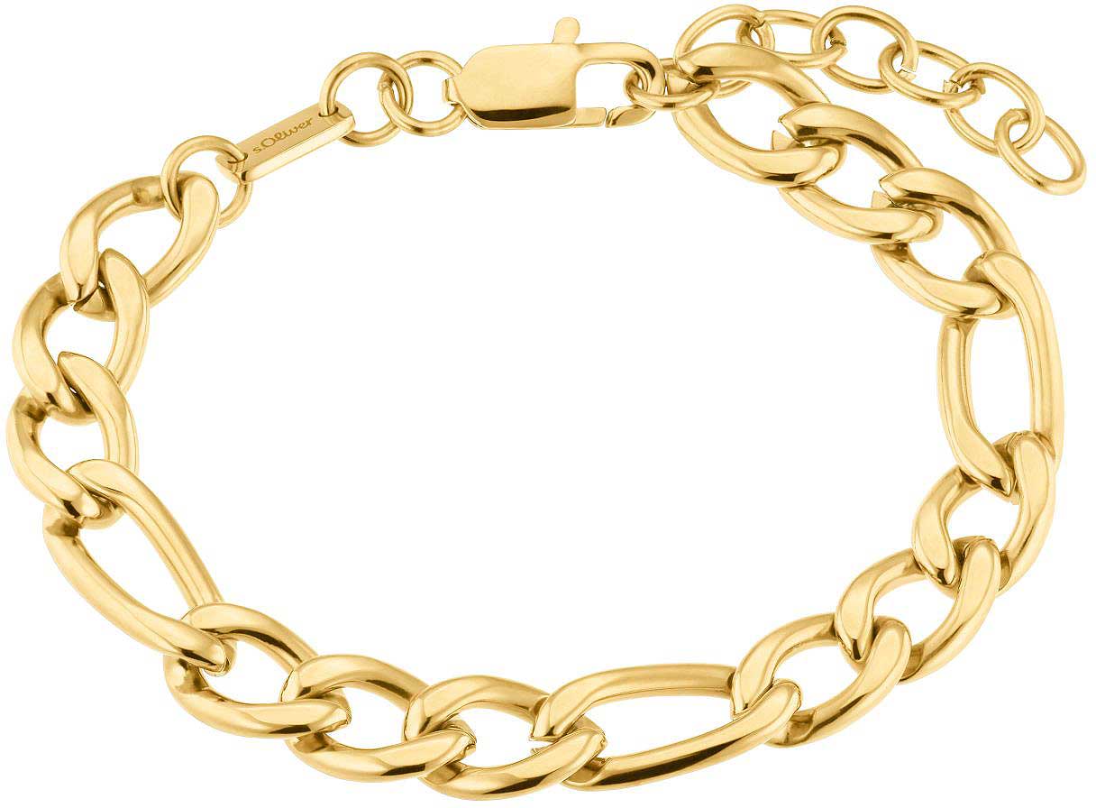 Figaro bracelet gold - s.Oliver Jewelry Model: 2038009