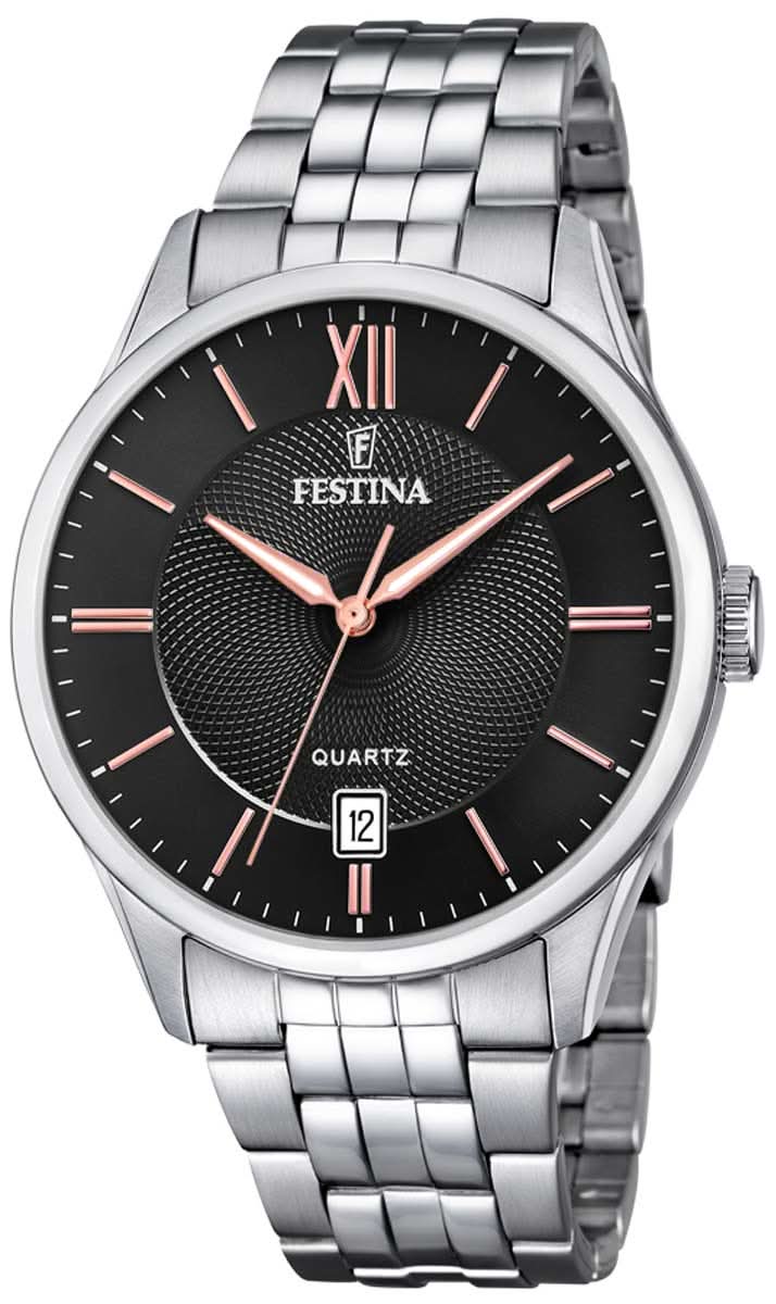 Festina Classics F20425/6 Men's Watch • High-Quality Stainless Steel • Reliable Quartz Movement
