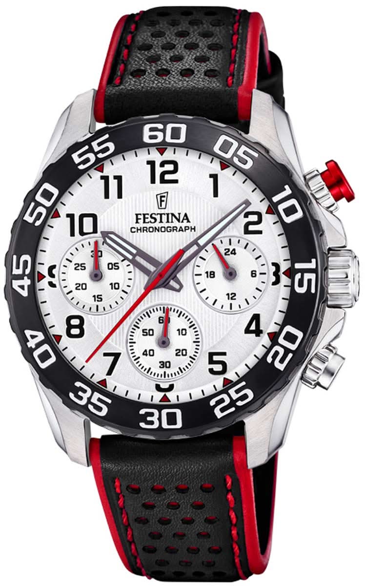 Festina Junior Collection F20458/1 Kids Watch • Chronograph • Stainless Steel