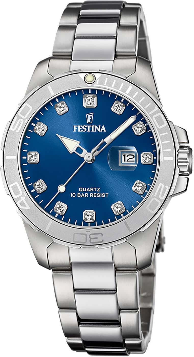 Festina Boyfriend F20503/6 Women's Watch • Elegant Design • 10 ATM Water Resistant