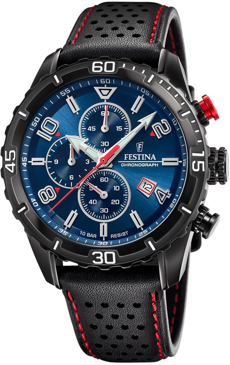 Festina Timeless Chronograph F20519/2 Men's Watch • Quartz • 10 ATM