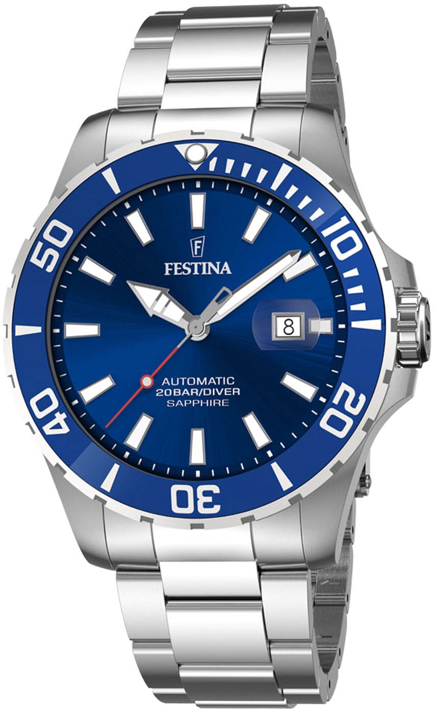 Festina Automatic F20531/3 Men's Watch • Sapphire Crystal • Skeletonized