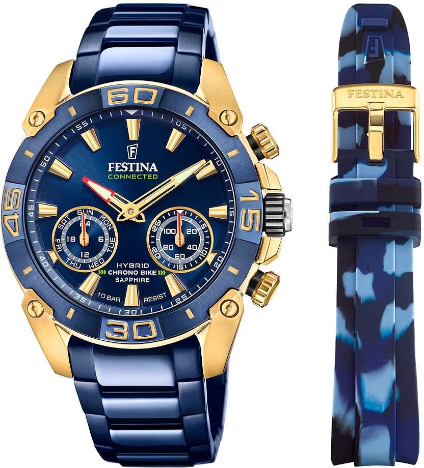 Festina Chrono Bike F20547/1 Men's Watch • Hybrid Technology • Sapphire Crystal