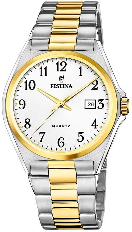 Festina Classics F20554/1 Men's Watch • Stainless Steel • Classic Design