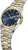 Festina Classics F20554/4 Men's Watch • Bicolor Stainless Steel Design • Blue Dial