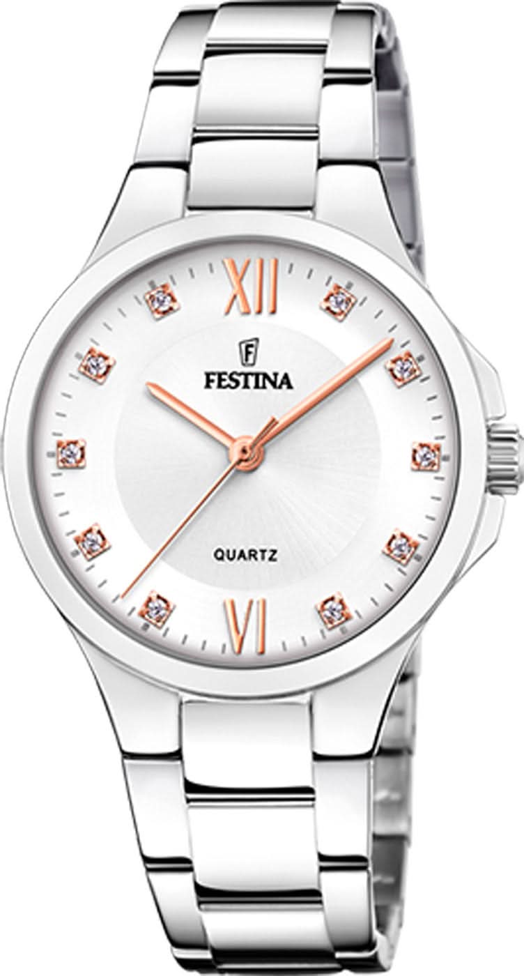 Festina Mademoiselle F20582/1 Women's Watch • Elegant Design • Stainless Steel