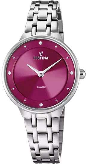 Festina Mademoiselle F20600/2 Women's Watch • Elegance • Stainless Steel