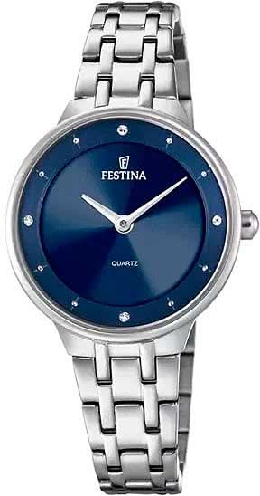 Festina Mademoiselle F20600/3 Women's Watch • Feminine Elegance • Blue Dial