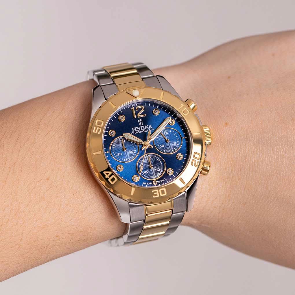 Festina Boyfriend F20604/3 Women's Watch • Sporty • Stainless Steel