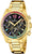 Festina Rainbow F20609/3 Women's Watch • Gold-Tone Stainless Steel • Colorful Bezel