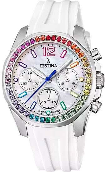 Festina Rainbow F20610/2 Women's Watch • Zirconia • 10 ATM