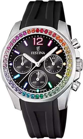 Festina Swiss Made F20610/3 Women's Watch • Sapphire Crystal • Quartz