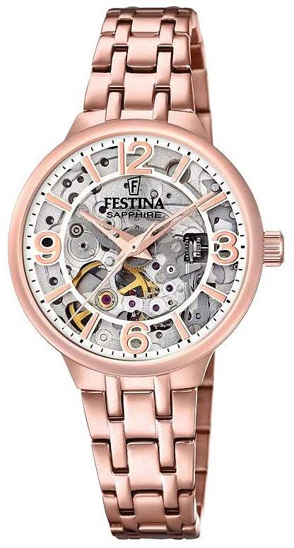 Festina Automatic F20616/1 Men's Watch • Skeleton • Sapphire Crystal