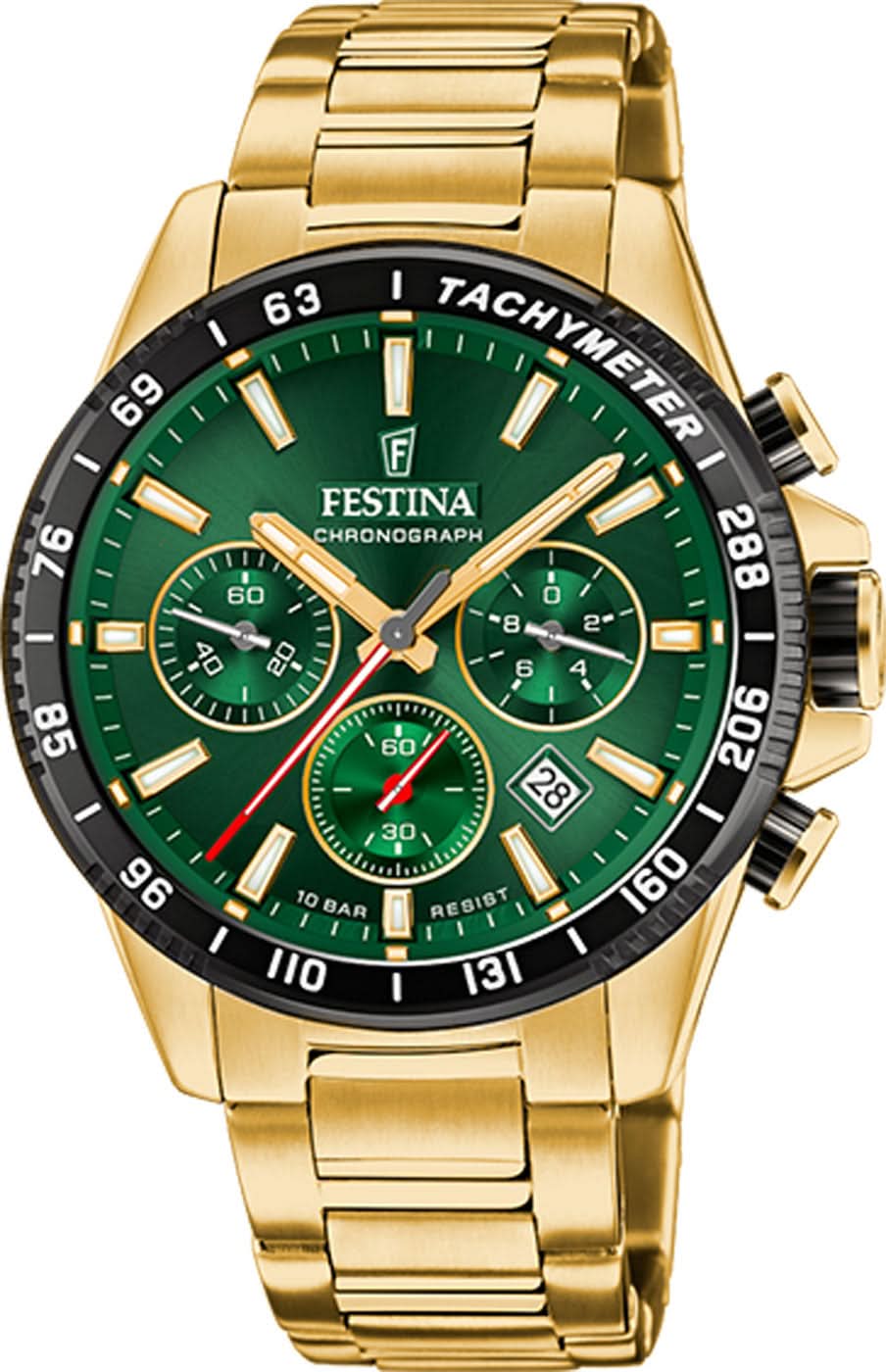 Festina Timeless Chronograph F20634/4 Men's Watch • Elegant Design • 10 bar