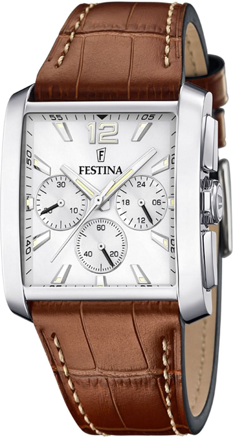 Festina F20636/1 Men's Watch • Square Design • Chronograph