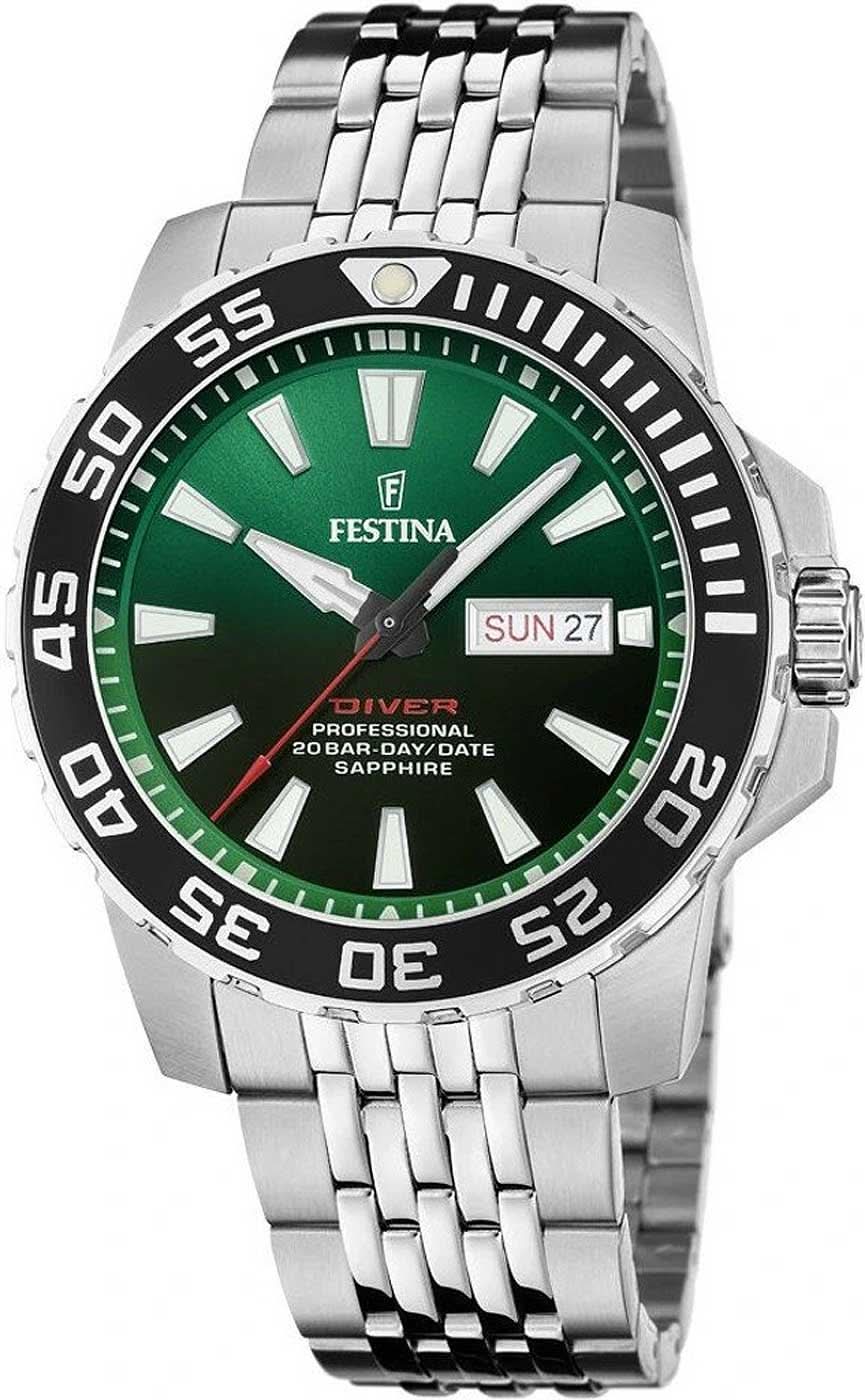 Festina The Originals F20661/2 Men's Watch • Sapphire Crystal • 20 ATM
