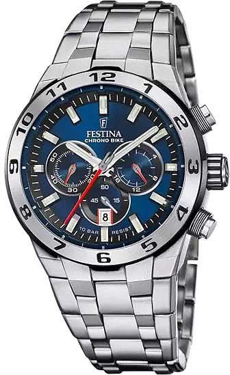 Festina Chrono Bike F20670/1 Men's Watch • Sporty Chronograph • 10 ATM Water Resistant