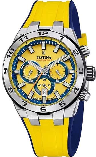 Festina Chrono Bike F20671/4 Men's Watch • Sporty Design • Precise Chronograph