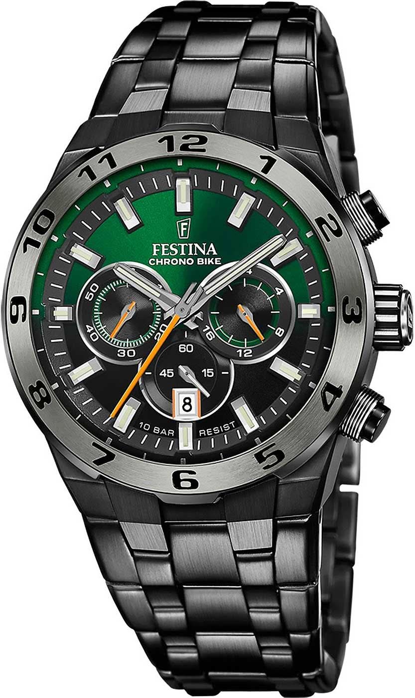 Festina Chrono Bike F20673/2 Men's Watch • Sporty Chronograph Design • Reliable Quartz Movement