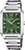 Festina On the Square F20677/5 Men's Watch • Striking Square Design • Green Dial