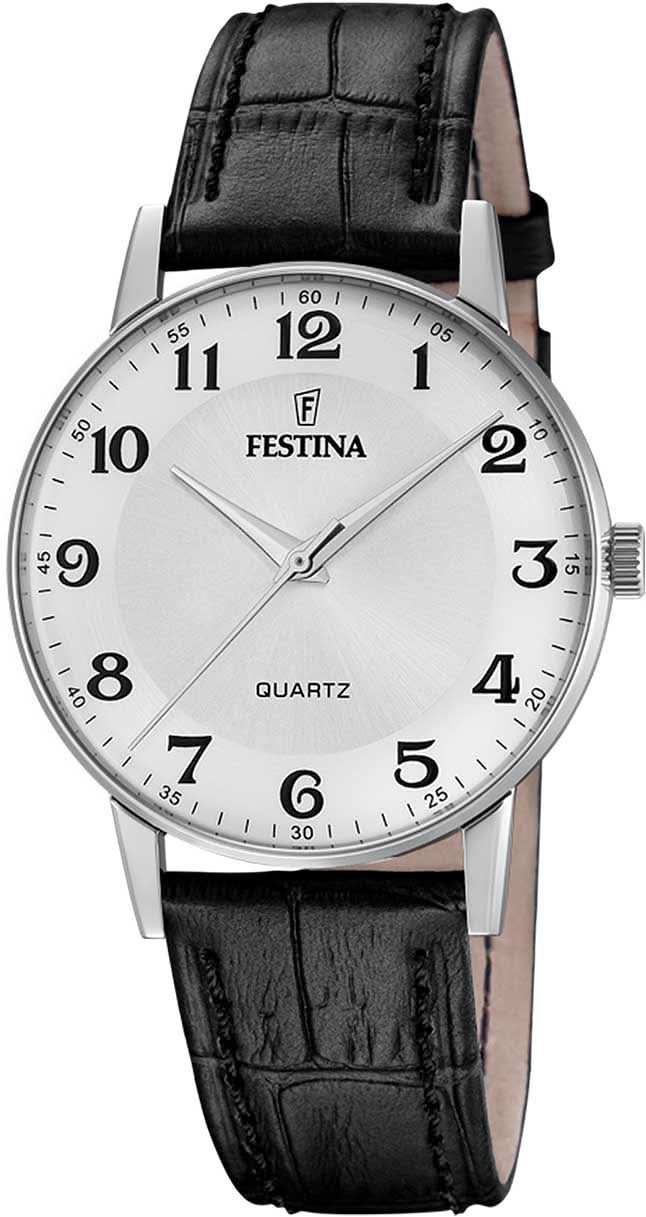 Festina Classics F20690/1 Men's Watch • Reliable Quartz Movement • High-Quality Stainless Steel