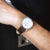 Festina Classics F20690/2 Men's Watch • White Dial • Brown Leather Strap