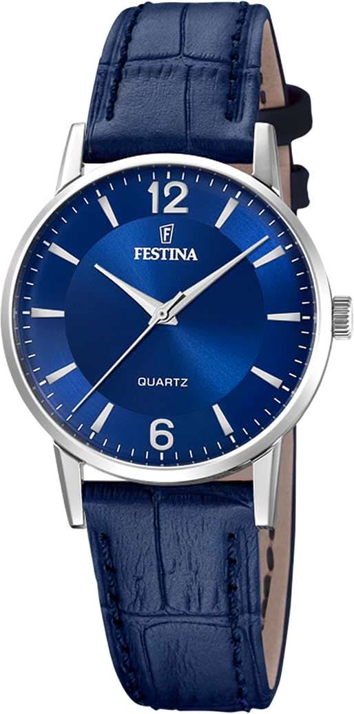 Festina Classics F20691/4 Women's Watch • Elegant Design • Leather Strap