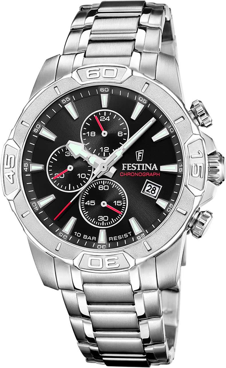 Festina Automatic F20704/3 Men's Watch • Visible Movement • Sapphire Crystal