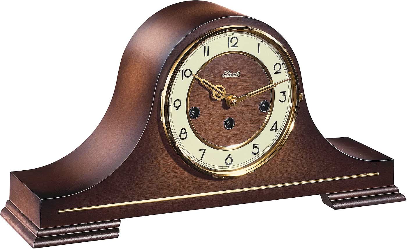 Hermle Table Clock 21.5x43x11 cm Walnut • Westminster Chime • Mechanical 8-day movement