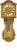 AMS Wall Clock 66x27x11 cm Wood • Mechanical Movement • Pendulum Clock