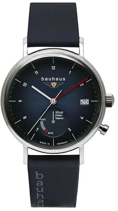 Bauhaus 2112-3 Men's Watch • Solar Powered • Made in Germany