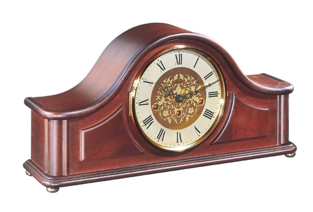 Hermle Table Clock 18x33x10 cm Wood • Westminster Chime • Elegant Design