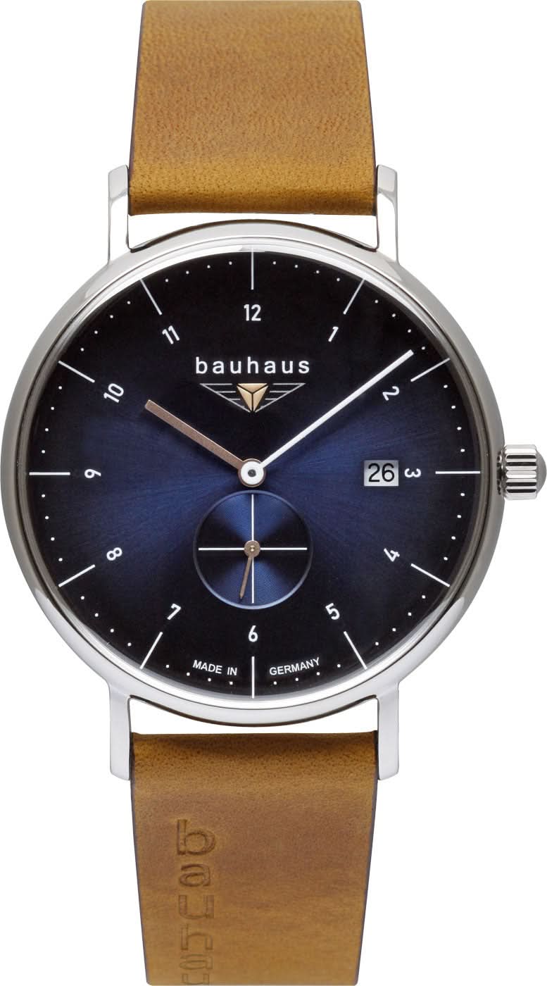 Bauhaus Classic 2130-3 Men's Watch • Small Seconds • Made in Germany