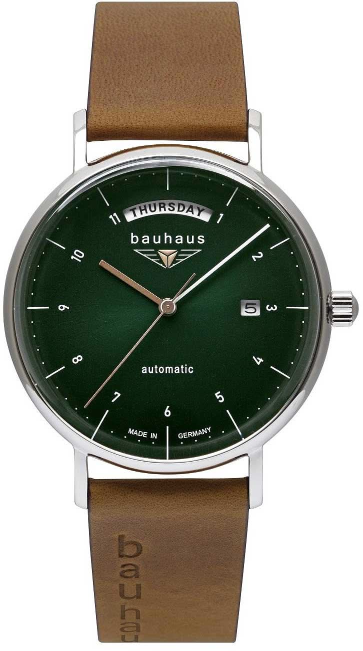 Bauhaus Automatic 2162-4 Men's Watch • Blue • Made in Germany