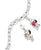 Charm Pendant 18k gold-plated recycled 925 silver with cold enamel Snoopy & Woodstock Friends motif Thomas Sabo Model: 2228-427-7