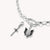 Fascinating Bat Charm Pendant Sterling Silver with Sparkling Zirconia - Thomas Sabo Model: 2229-691-11