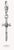 Charm pendant, True Romance Sword Zirconia - THOMAS SABO Model: 2231-643-11