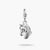 Charm Pendant Horse Head Original Silver