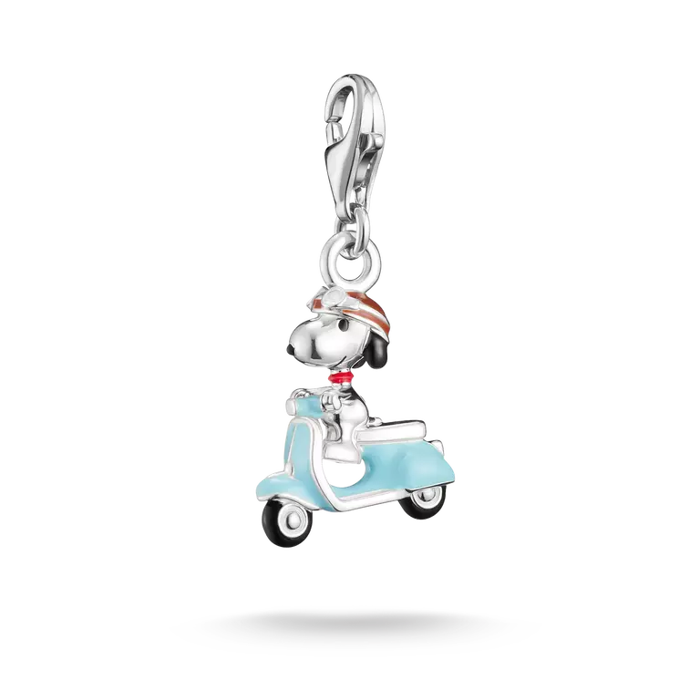 Thomas Sabo 2243-664-7 Charm • Snoopy Pendant • 925 Sterling Silver