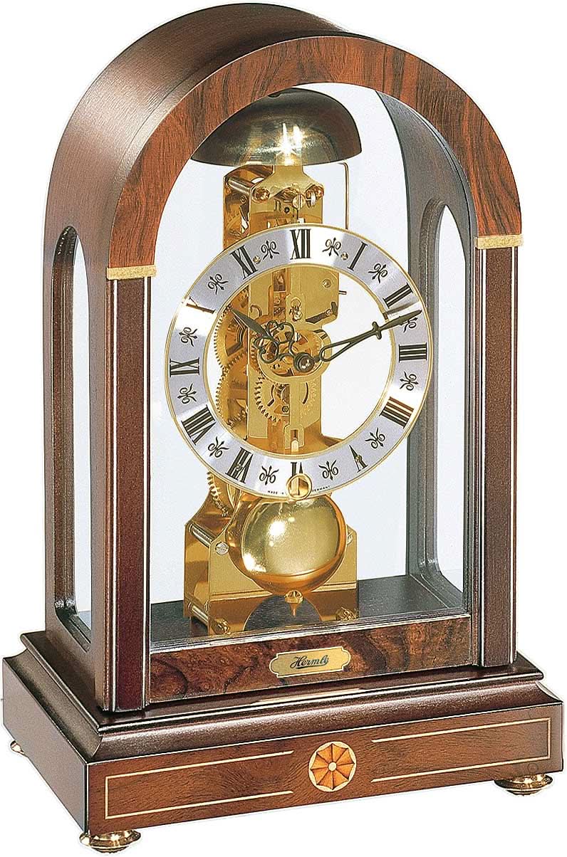 Hermle Table Clock 19x30x13.5 cm Wood • Mechanical Movement • Elegant Design