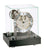 Hermle Table Clock 30x25x21 cm Wood & Glass • Westminster Chime • Modern Design