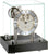 Hermle Table Clock 30x25x21 cm Wood & Glass • Westminster Chime • Modern Design