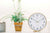 Hermle Table Clock 19x18x6.5 cm Brass • Made in Germany • Quartz Movement