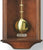 AMS Wall Clock 53x27x13 cm Wood • Mechanical 8-day movement • Westminster chime