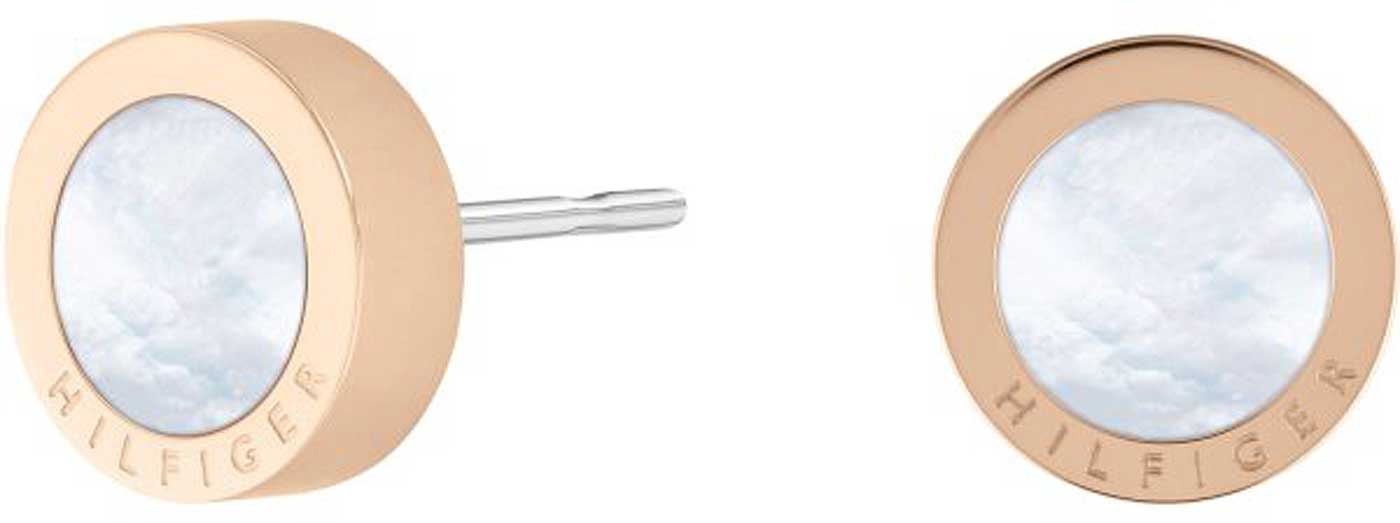 Round stud earrings with stones - Tommy Hilfiger Model: 2780663
