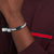 Link bracelet in stainless steel silver/black - Tommy Hilfiger Model: 2790503